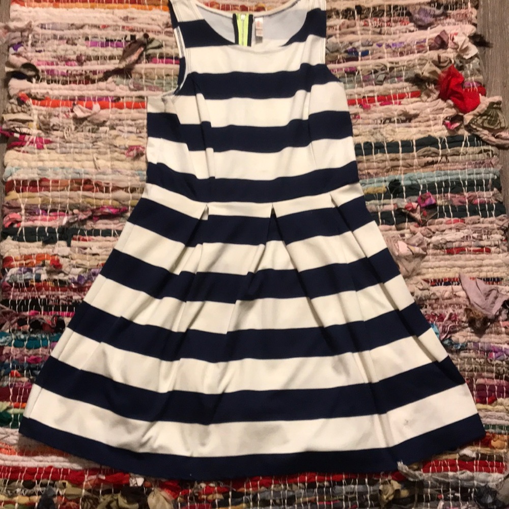 Pleated Sailor Dress